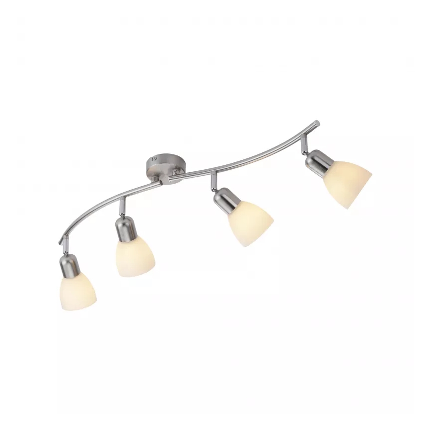 JUST LIGHT. 11954-55 - Reflektorska svetiljka KARO 4xE14/40W/230V mat hrom