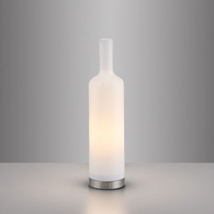 JUST LIGHT. 14006-16 - Stona lampa BOTTLE 1xE14/25W/230V bela