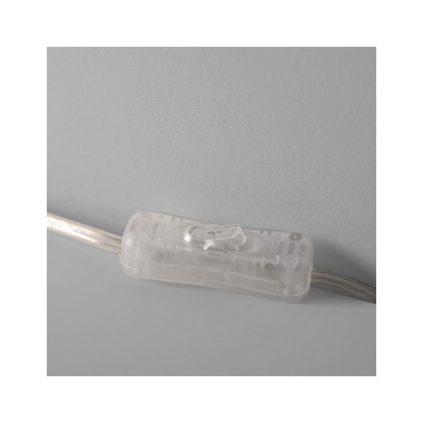 JUST LIGHT. 14006-16 - Stona lampa BOTTLE 1xE14/25W/230V bela