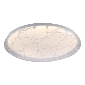 JUST LIGHT. 14008-16 - LED prigušiva plafonska svetiljka ART PLAFO LED/20W/230V 2700-6500K prečnika 38 cm bela + daljinski upravljač
