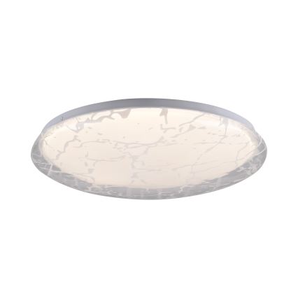 JUST LIGHT. 14008-16 - LED prigušiva plafonska svetiljka ART PLAFO LED/20W/230V 2700-6500K prečnika 38 cm bela + daljinski upravljač