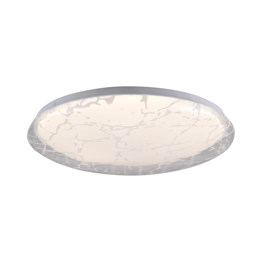 JUST LIGHT. 14008-16 - LED prigušiva plafonska svetiljka ART PLAFO LED/20W/230V 2700-6500K prečnika 38 cm bela + daljinski upravljač