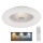 JUST LIGHT. 14383-16 - VERTIGO LED prigušiva plafonska svetiljka LED/26W/230V 2700-5000K, bela + daljinski upravljač