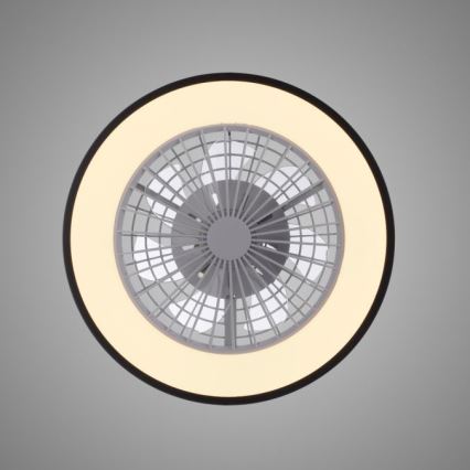 JUST LIGHT. 14447-18 - LED RGBW prigušiva plafonski ventilator sa svetlom LENO LED/44W/230V 3000-6500K prečnik 48,6 cm bela + daljinski upravljač
