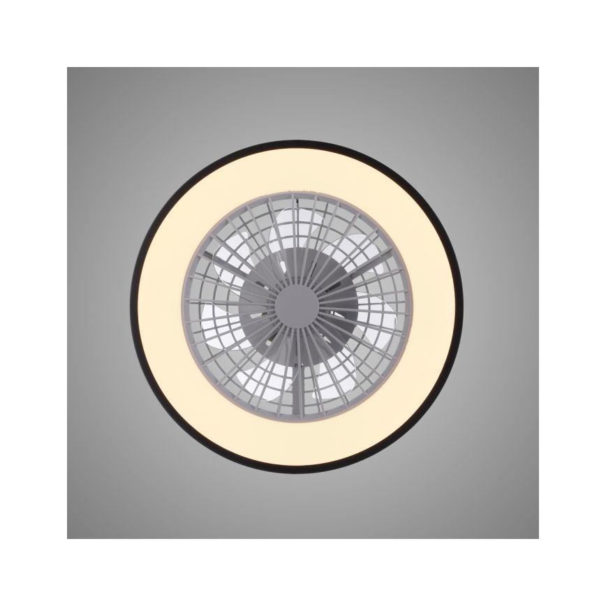 JUST LIGHT. 14447-18 - LED RGBW prigušiva plafonski ventilator sa svetlom LENO LED/44W/230V 3000-6500K prečnik 48,6 cm bela + daljinski upravljač