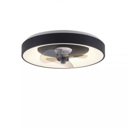 JUST LIGHT. 14644-18 - LED prigušiva plafonska svetiljka sa ventilatorom VENIKA LED/36W/230V pr. 48,6 cm 2700-5000K + daljinski upravljač