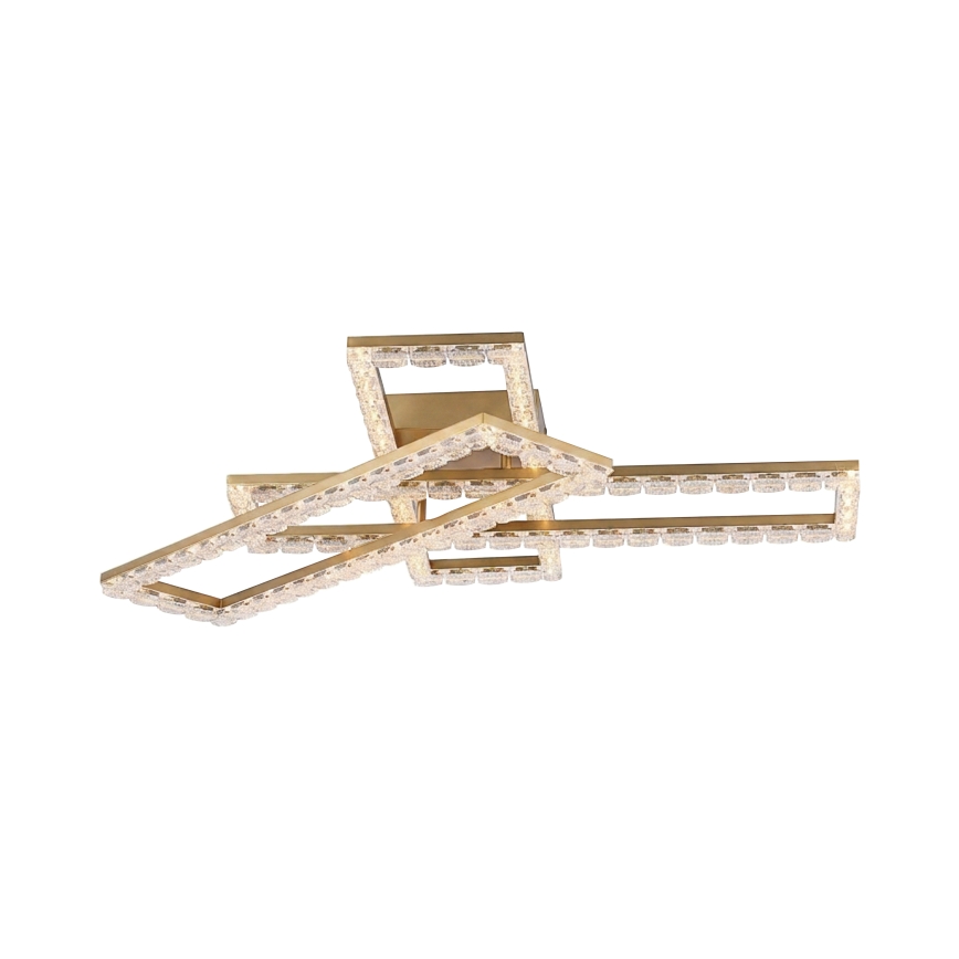 JUST LIGHT. 14733-60 - LED plafonska svetiljka GLITRA LED/35W/230V 57,25x72,05 cm zlatna