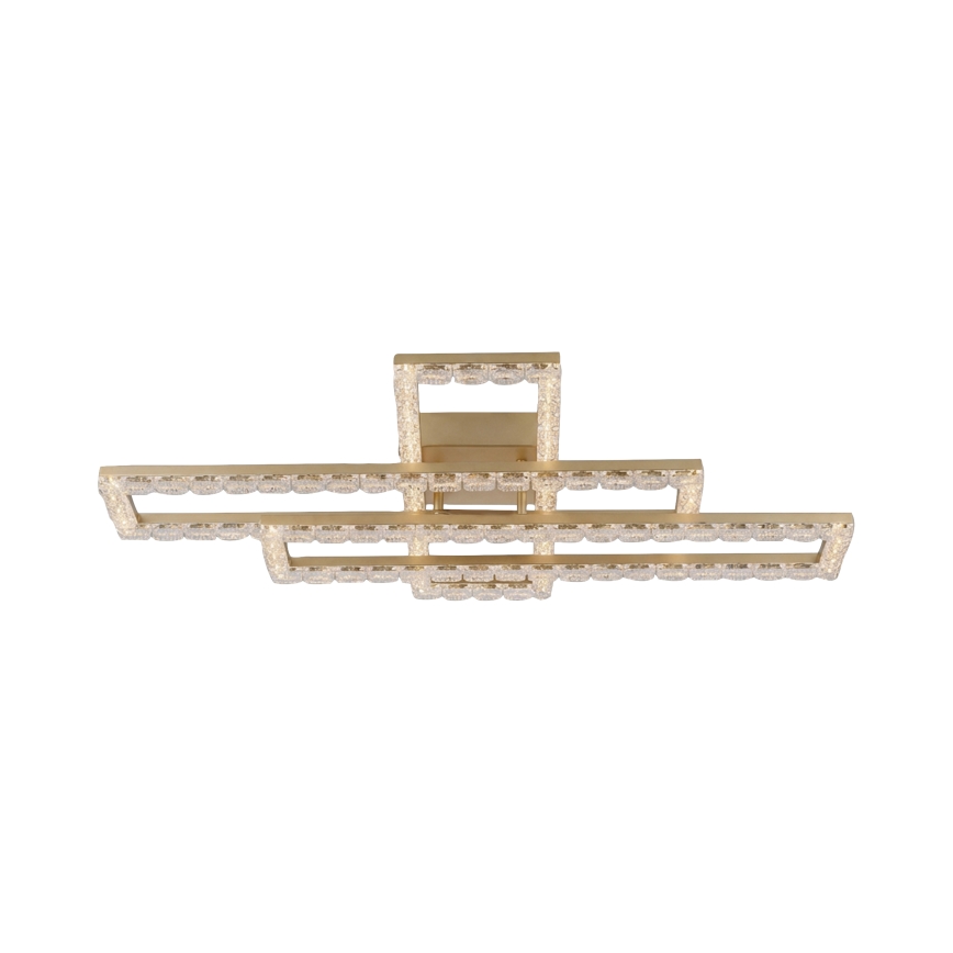 JUST LIGHT. 14733-60 - LED plafonska svetiljka GLITRA LED/35W/230V 57,25x72,05 cm zlatna