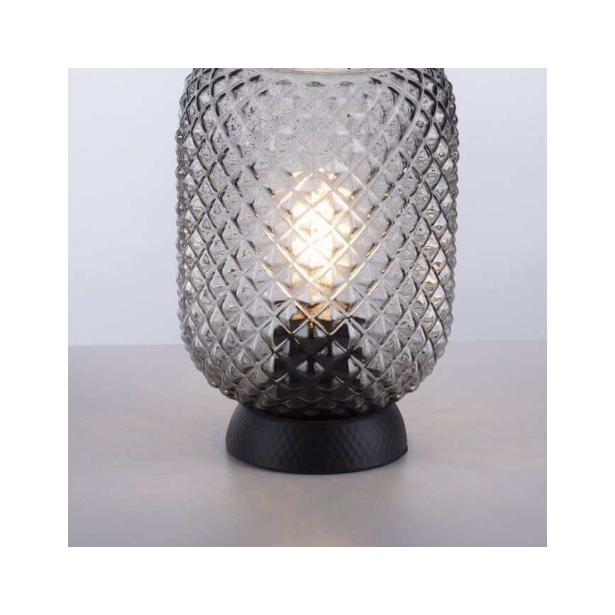 JUST LIGHT. 14906-18 - Stona lampa REISHI 1xE27/40W/230V crna