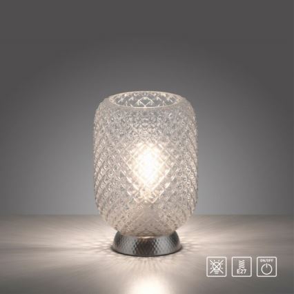 JUST LIGHT. 14906-55 - Stona lampa REISHI 1xE27/40W/230V matni hrom