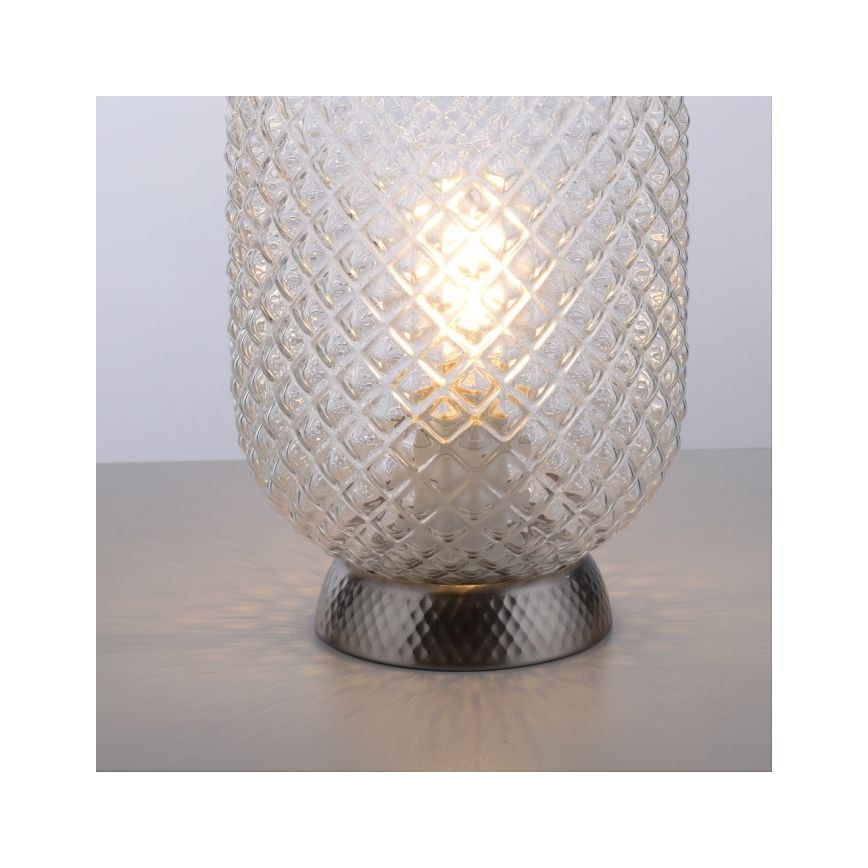 JUST LIGHT. 14906-55 - Stona lampa REISHI 1xE27/40W/230V matni hrom