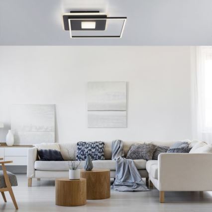 JUST LIGHT. 15045-18 - LED prigušiva plafonska svetiljka DOMINO LED/26W/230V