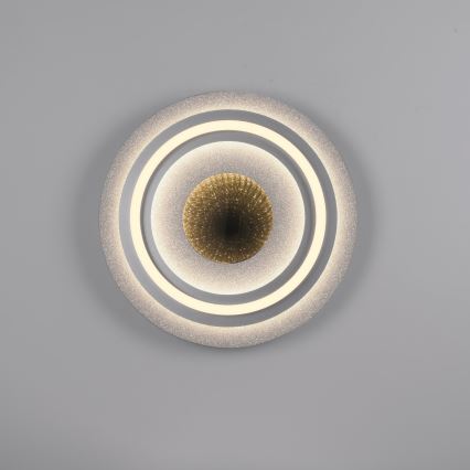 JUST LIGHT. 15089-21 - LED stropna svetiljka CICHIO LED/36W/230V Ø 40 cm matni hrom