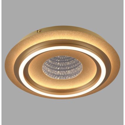JUST LIGHT. 15089-60 - LED plafonsko svetlo CICHIO LED/36W/230V prečnik 40 cm zlatno