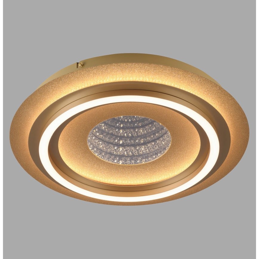 JUST LIGHT. 15089-60 - LED plafonsko svetlo CICHIO LED/36W/230V prečnik 40 cm zlatno
