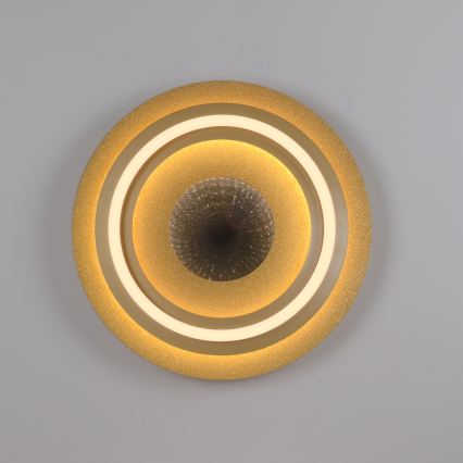 JUST LIGHT. 15089-60 - LED plafonsko svetlo CICHIO LED/36W/230V prečnik 40 cm zlatno