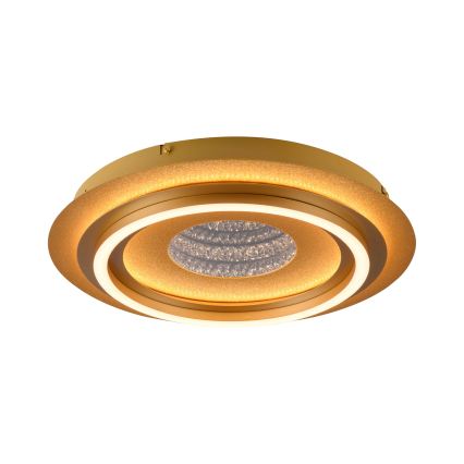 JUST LIGHT. 15089-60 - LED plafonsko svetlo CICHIO LED/36W/230V prečnik 40 cm zlatno