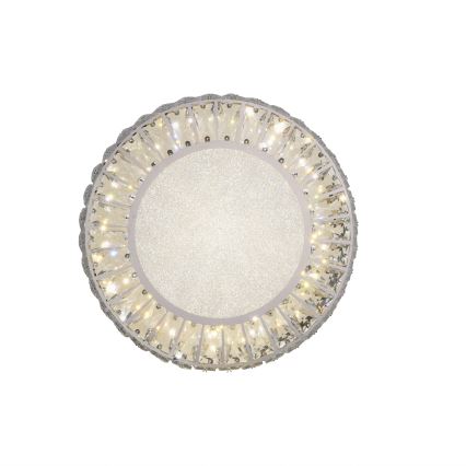 JUST LIGHT. 15221-17 - LED plafonsko svetlo KULUNKA LED/32W/230V prečnik 37 cm sjajni hrom
