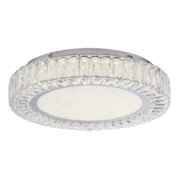 JUST LIGHT. 15222-17 - LED plafonsko svetlo KULUNKA LED/46W/230V prečnika 50 cm sjajni hrom