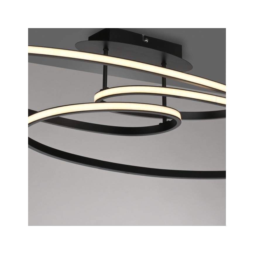 JUST LIGHT. 15321-18 - LED stropno svetlo LUMACA LED/33W/230V crna