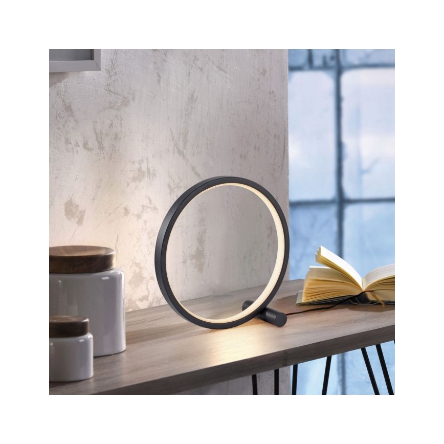 JUST LIGHT. 15395-18 - LED Stona lampa MINI RITUS LED/10,5W/230V crna