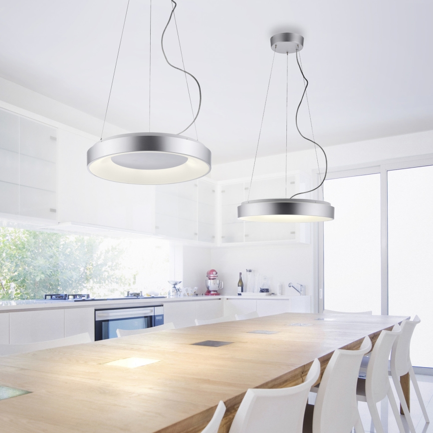 JUST LIGHT. 17075-21 - LED luster sa prigušiva na sajli KETO ANIKA LED/26,5W/230V 2700-5000K + daljinski upravljač