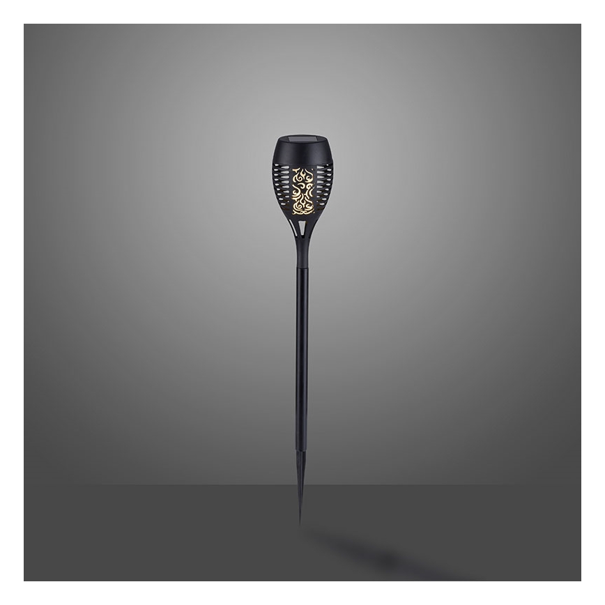 JUST LIGHT. 19106-18-3 - Komplet od 3 LED solarna svetla FACKEL LED/0,24W/1,2V 200 mAh IP44 crna