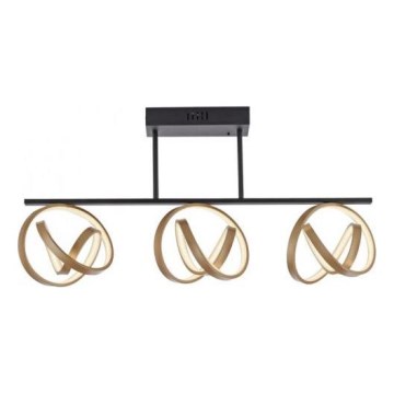 JUST LIGHT. 6245-18 - LED prigušiva plafonska lampa LOOP 3xLED/11W/230V 2700-5000K + daljinski upravljač