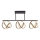 JUST LIGHT. 6245-18 - LED prigušiva plafonska lampa LOOP 3xLED/11W/230V 2700-5000K + daljinski upravljač