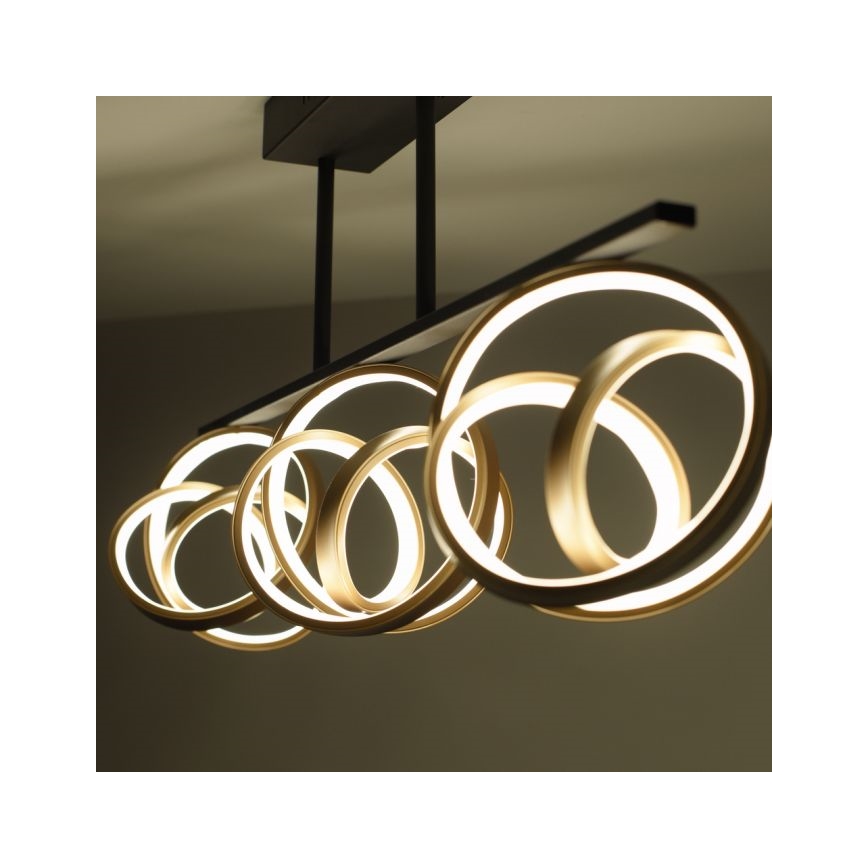 JUST LIGHT. 6245-18 - LED prigušiva plafonska lampa LOOP 3xLED/11W/230V 2700-5000K + daljinski upravljač