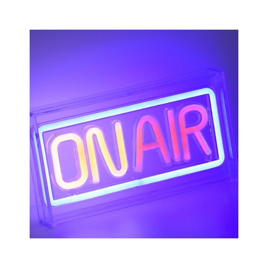 JUST LIGHT. 85013-70 - LED neonska stona dekoracija NEON LED/4W/5V On Air