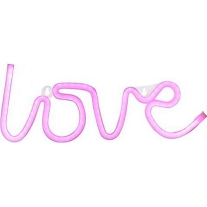 JUST LIGHT. 85021-87 - LED neonska zidna dekoracija NEON LED/6,5W/5V Ljubav