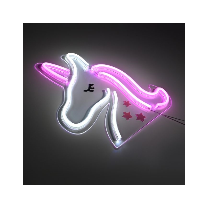 JUST LIGHT. 85025-70 - LED neonska zidna dekoracija NEON LED/6,5W/5V jednorog