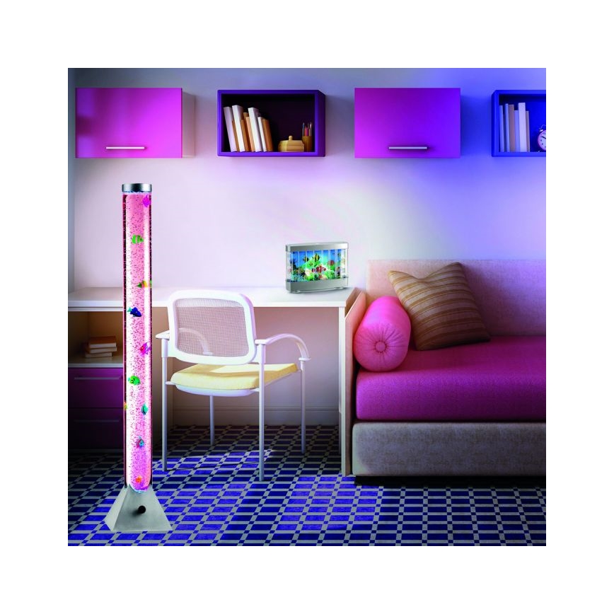 JUST LIGHT. 85106-55 - LED RGB dekorativna podna lampa AVA 12xLED/0,06W/230V