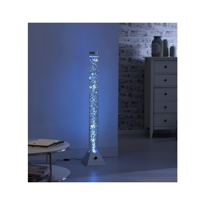 JUST LIGHT. 85106-55 - LED RGB dekorativna podna lampa AVA 12xLED/0,06W/230V