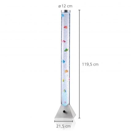 JUST LIGHT. 85106-55 - LED RGB dekorativna podna lampa AVA 12xLED/0,06W/230V