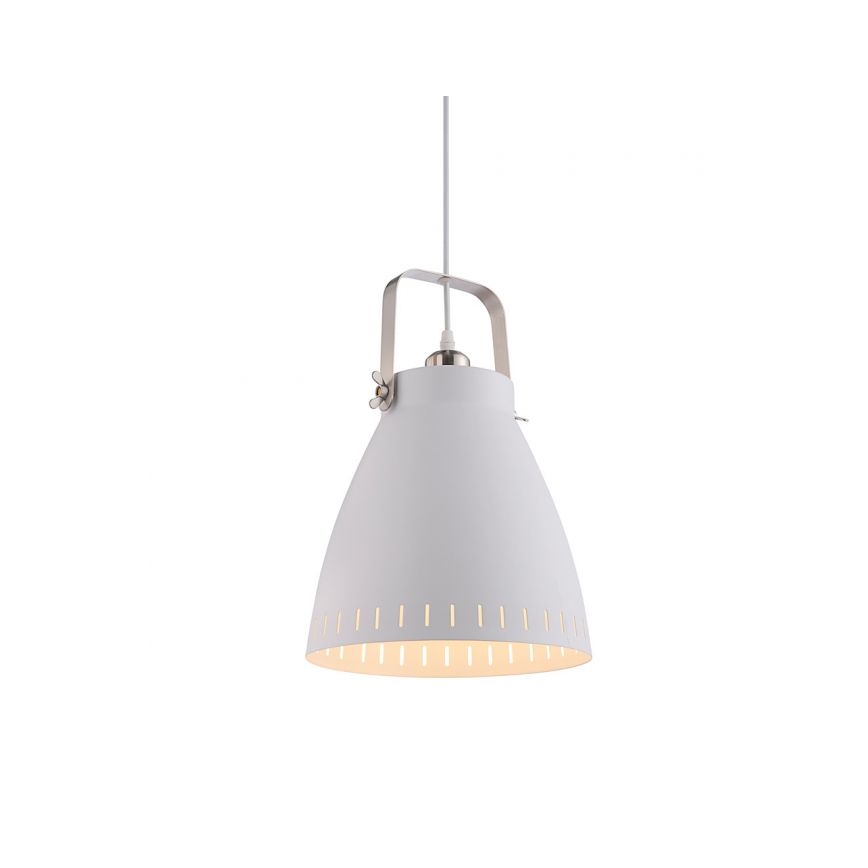 JUST LIGHT. L11160-16 - Luster na sajli EVA 1xE27/60W/230V pr. 26,5 siva