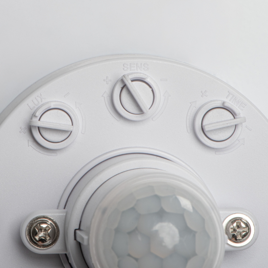 LED plafonsko svetlo sa senzorom pokreta i sumraka FOGLER LED/12W/230V, prečnika 28 cm