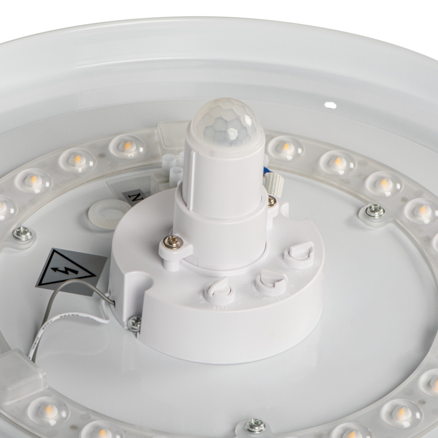 LED plafonsko svetlo sa senzorom pokreta i sumraka FOGLER LED/12W/230V, prečnika 28 cm