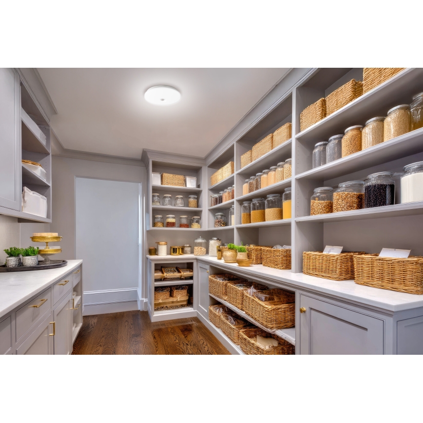 LED plafonsko svetlo sa senzorom pokreta i sumraka FOGLER LED/24W/230V prečnik 38 cm