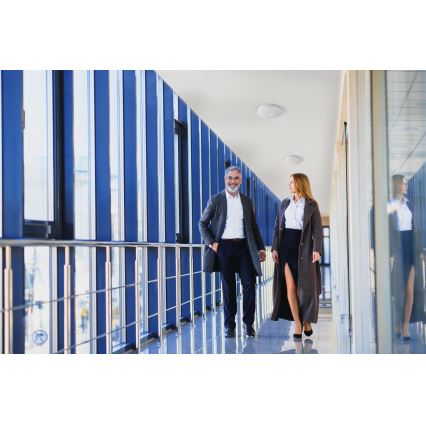 LED plafonsko svetlo sa senzorom pokreta i sumraka FOGLER LED/24W/230V prečnik 38 cm