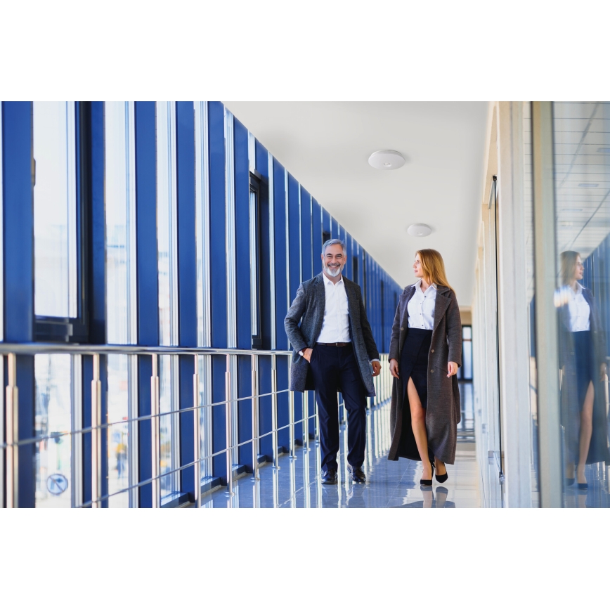 LED plafonsko svetlo sa senzorom pokreta i sumraka FOGLER LED/24W/230V prečnik 38 cm