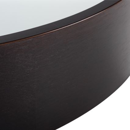 Plafonsko svetlo JASMIN 2xE27/20W/230V borovina, prečnik 37,5 cm, wenge