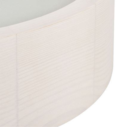 Plafonsko svetlo JASMIN 2xE27/20W/230V, prečnik 37,5 cm, u boji belog hrasta
