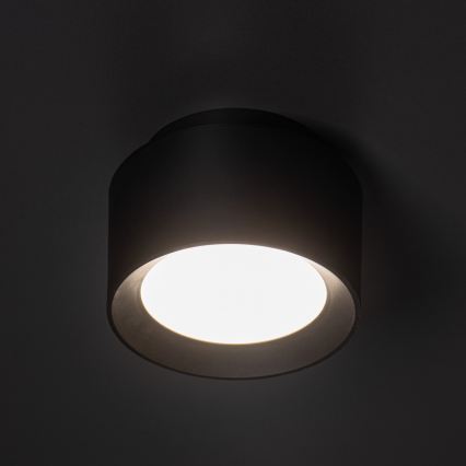 LED spot svetiljka SONOR LED/12W/230V 3000/4000/5700K + LED/1,5W 2200K prečnik 14 cm crna
