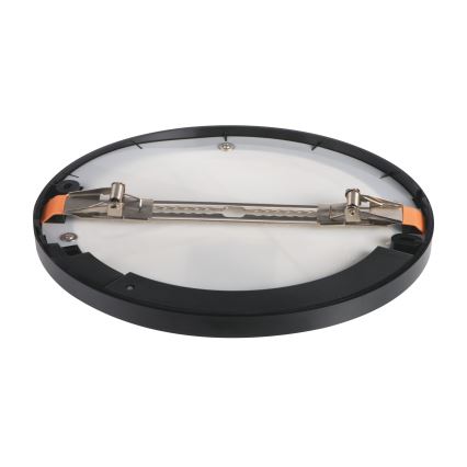 LED plafonsko/ugradno svetlo sa senzorom pokreta 2u1 ERGA LED/17W/230V 3000/4000/6500K crna