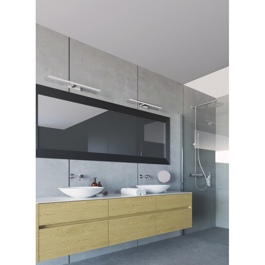 LED kupatilsko osvetljenje za ogledalo ASTEN LED/12W/230V IP44 sjajni hrom