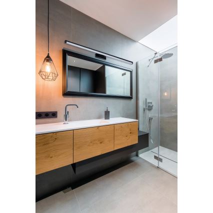 LED osvetljenje za kupatilsko ogledalo ASTEN LED/15W/230V IP44 crna