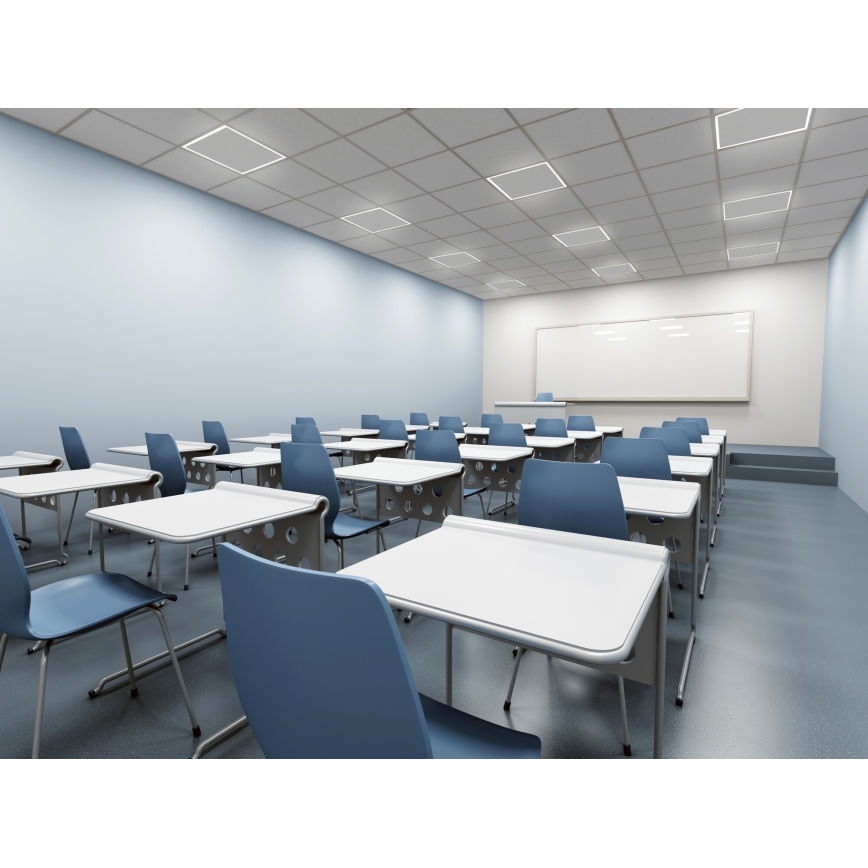 LED okvir za spušteni plafon AVAR LED/40W/230V 6000K 59x59 cm