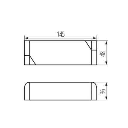 LED elektronski transformator 30W/24V
